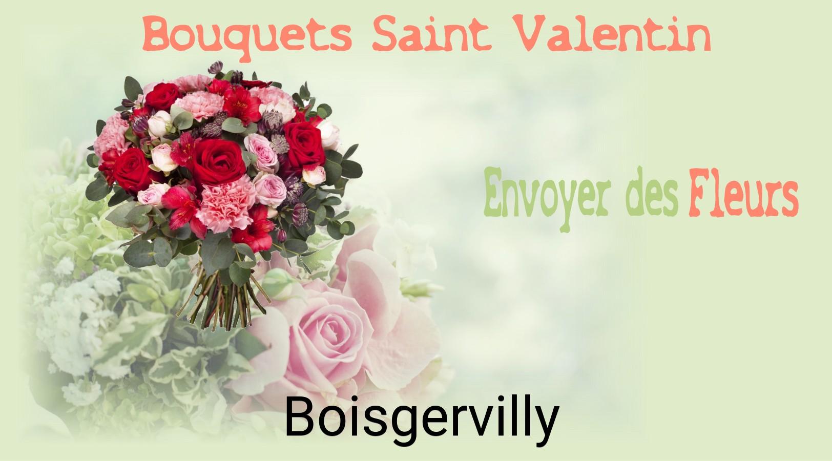 Roses de Saint-Valentin livrées à Boisgervilly